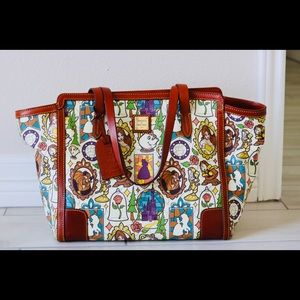 Disney Beauty and the Beast Dooney and Bourke Large Shopper